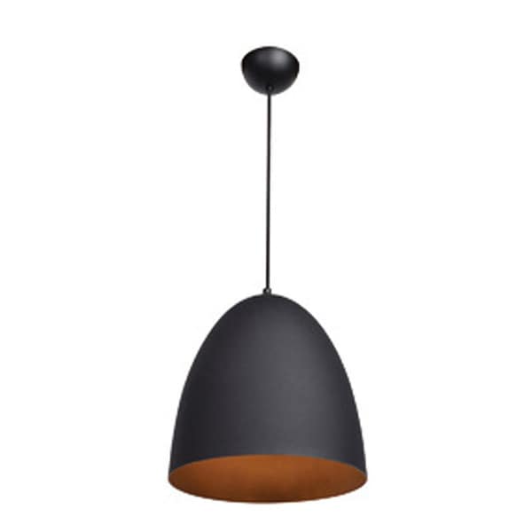 Access Lighting Nostalgia, Pendant, Matte Black Finish, Matte Gold 23776-MBL/MGL - main